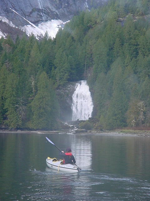 The Gray Ghost at Chatterbox Falls