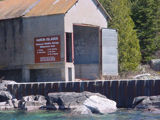 Boathouse West Huron Island